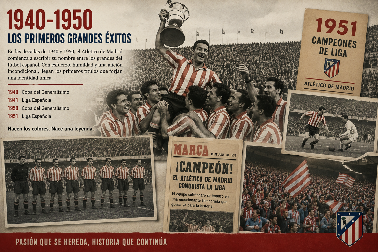 Los primeros equipos